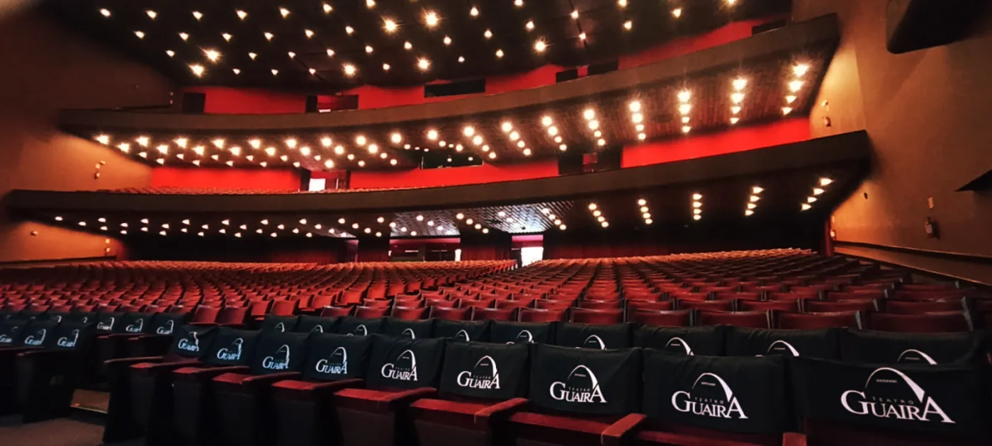 Teatro Guaíra — Internet para eventos PLAYNET